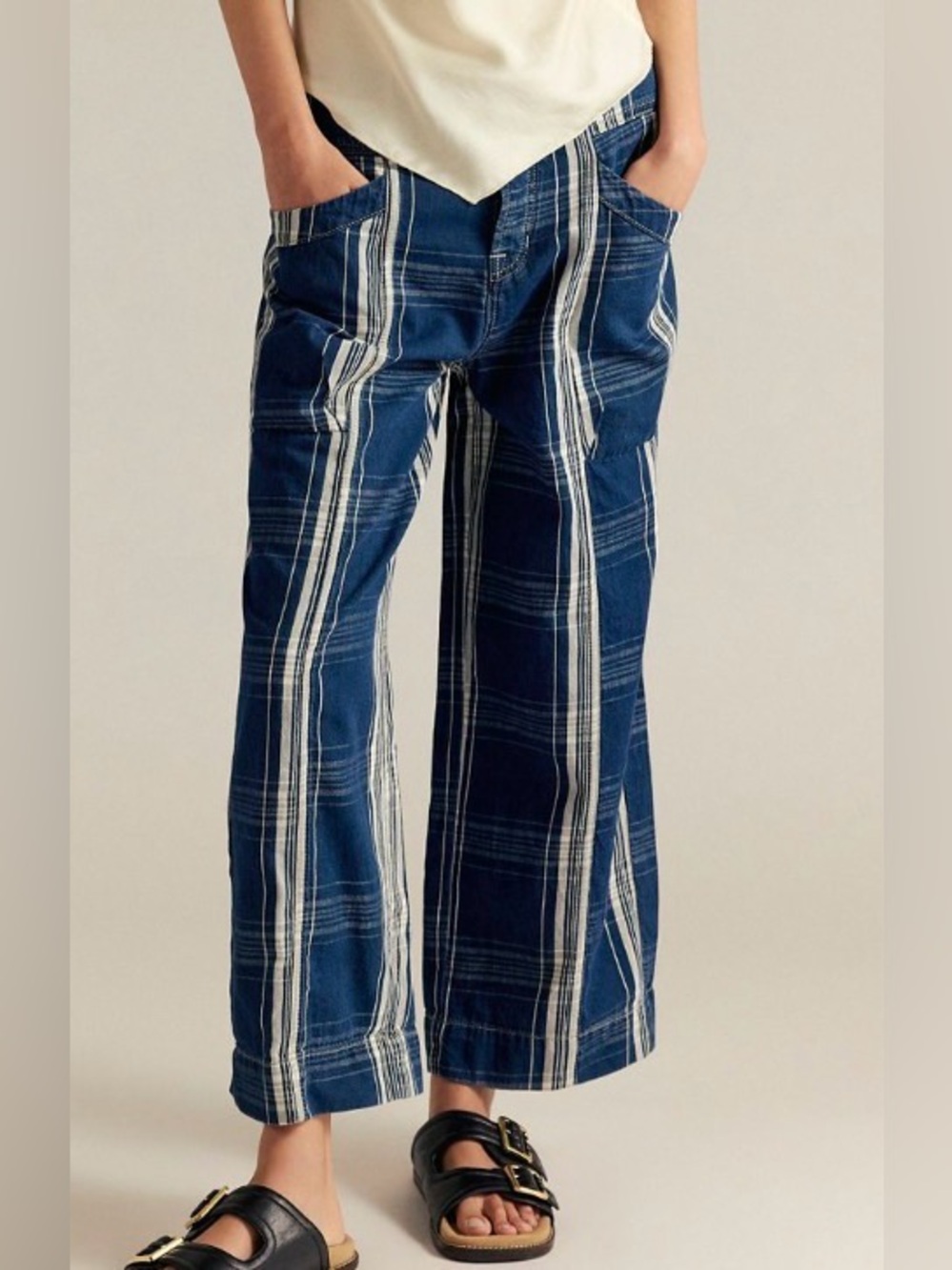 Free People Rose Hall trousers